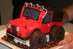 Hidden Cakes: Jeep Wrangler Cake