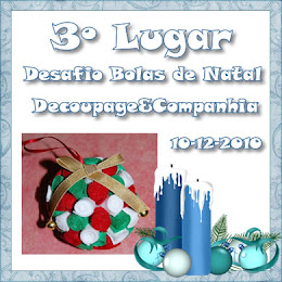 3º Lugar Desafio Bolas Natal