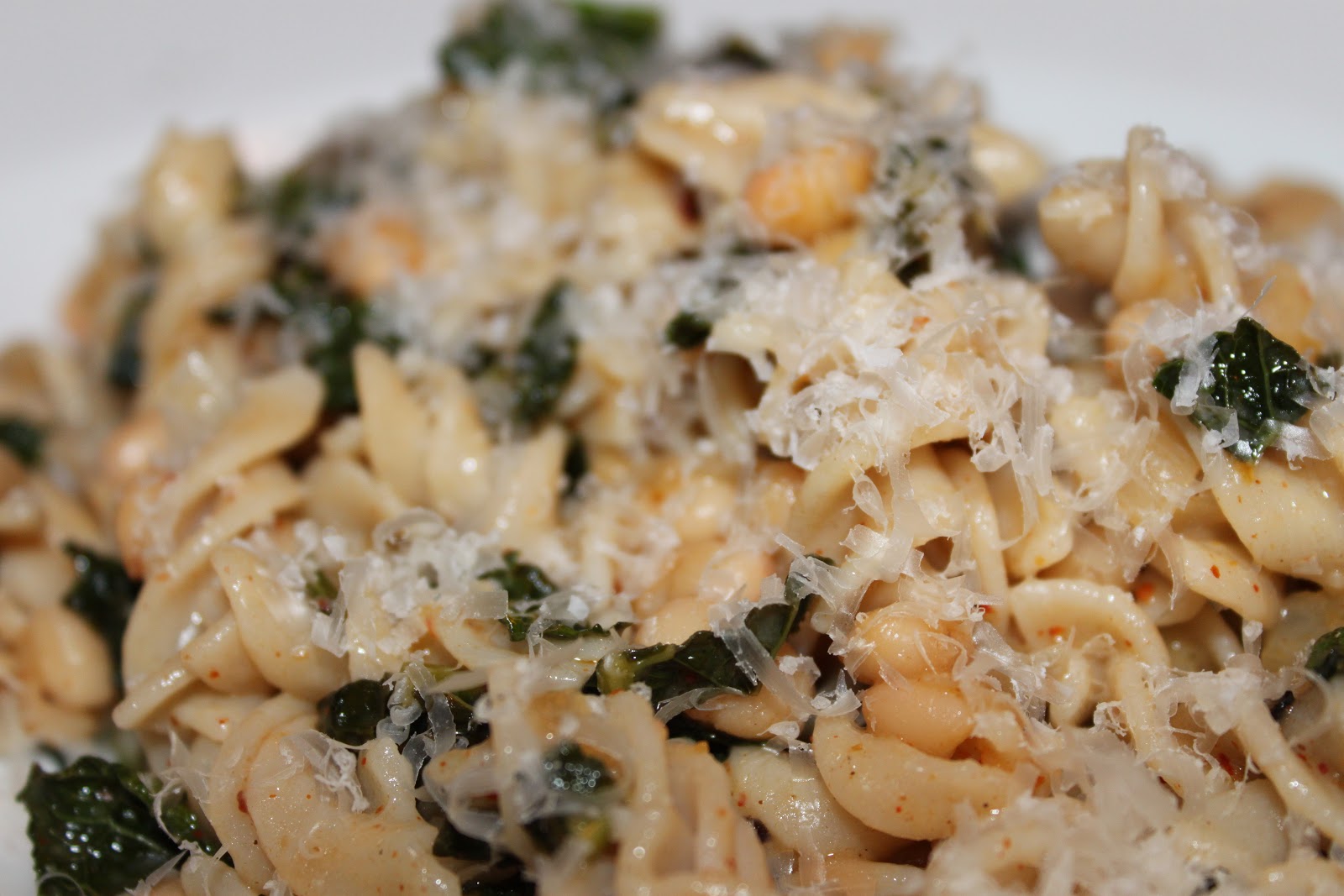 Domestic Divas Blog Meatless Monday Kale & Navy Bean Pasta with