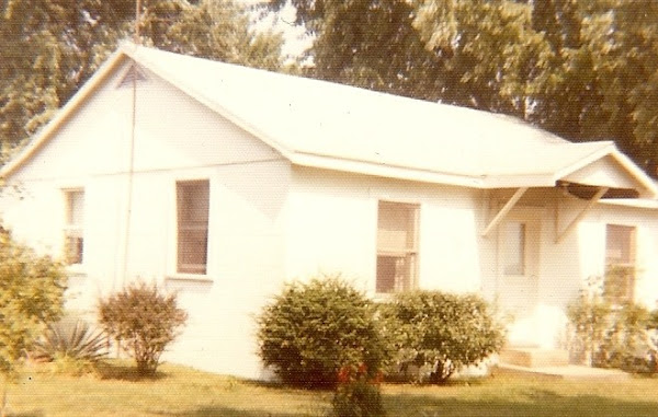 A block house was built . . . . .