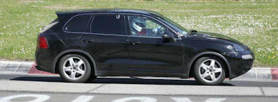 Baby Porsche Cayenne Spy Photo