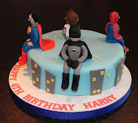 cake cakes birthday super hero batman superhero themed boys pick superheroes comic five heros lisa