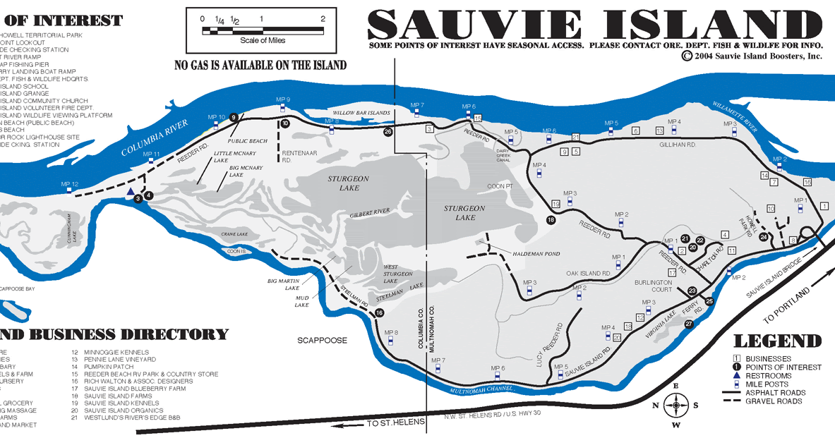 Waxing and Waning The Cousin Connection Sauvie Island