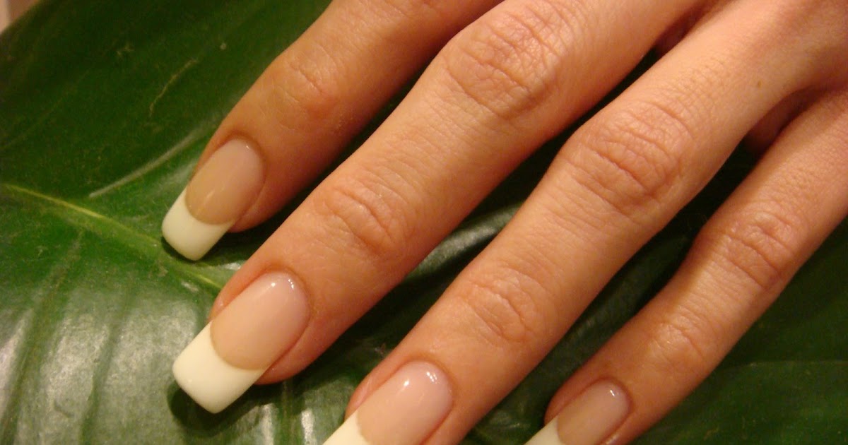 5. Gel Overlay on Long Acrylic Nails - wide 4
