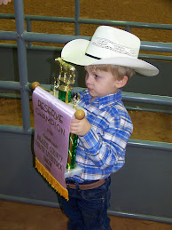 Seth Holding Chase's Trophy