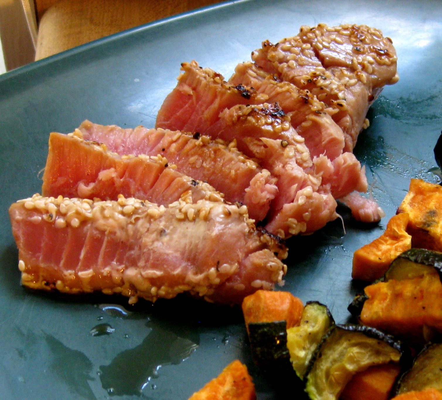 Chow Bella SesameCrusted PonzuLime Tuna