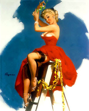 Elvgren Girls on Artist  Gil Elvgren  1955