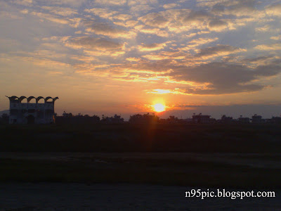 sunrise in new year