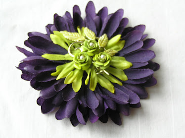 Fall Flower Clip #4