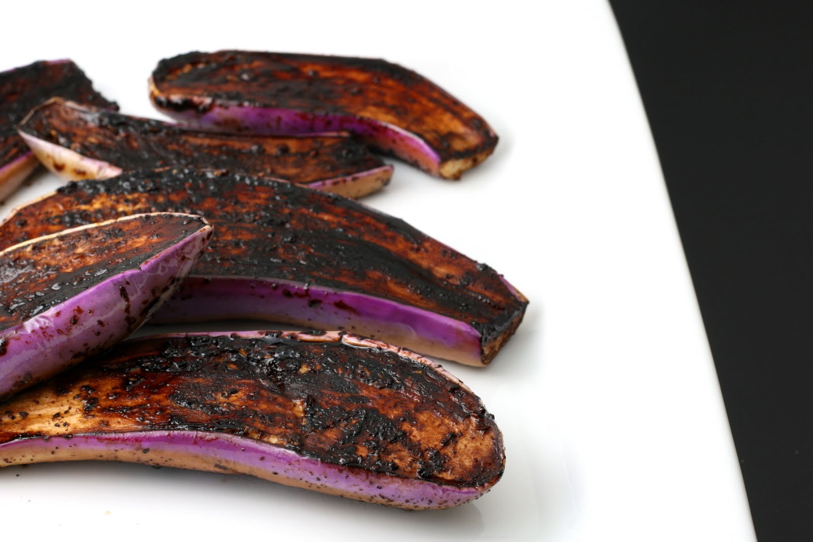 Eggplant with Caramelized Balsamic Reduction and White Wine Coastal