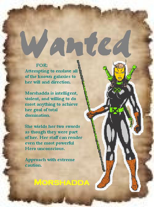 WANTED: Morshadda