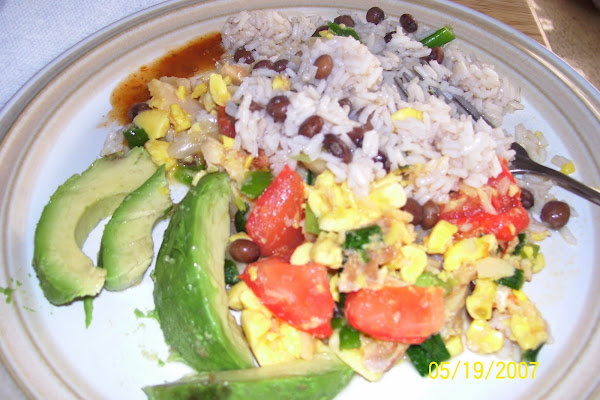 My Dad's traditional meal from Dominica in the West Indies