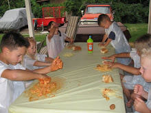 Russell's Spaghetti Birthday Dinner