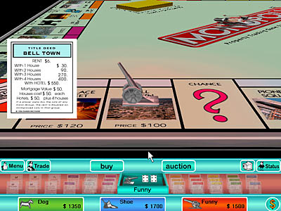 Choose from 10 city Monopoly