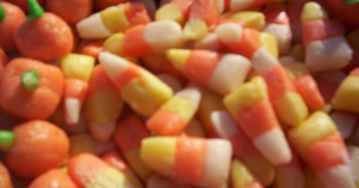 Almost Unschoolers Homemade Candy Corn and Candy Pumpkins