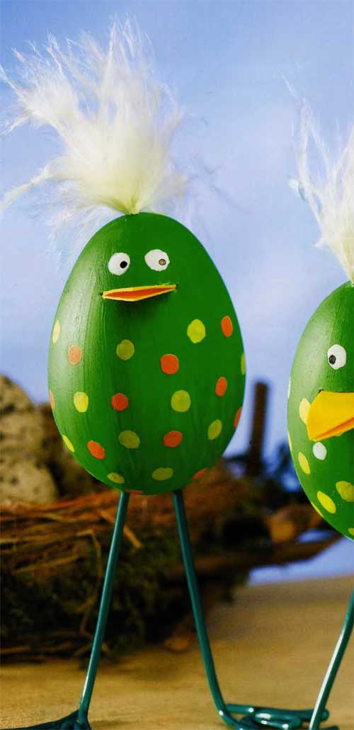 Manualidades infantiles con cascara de huevo ~ Solountip.com