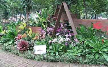 Exhibit Booth of V.S. Orchids