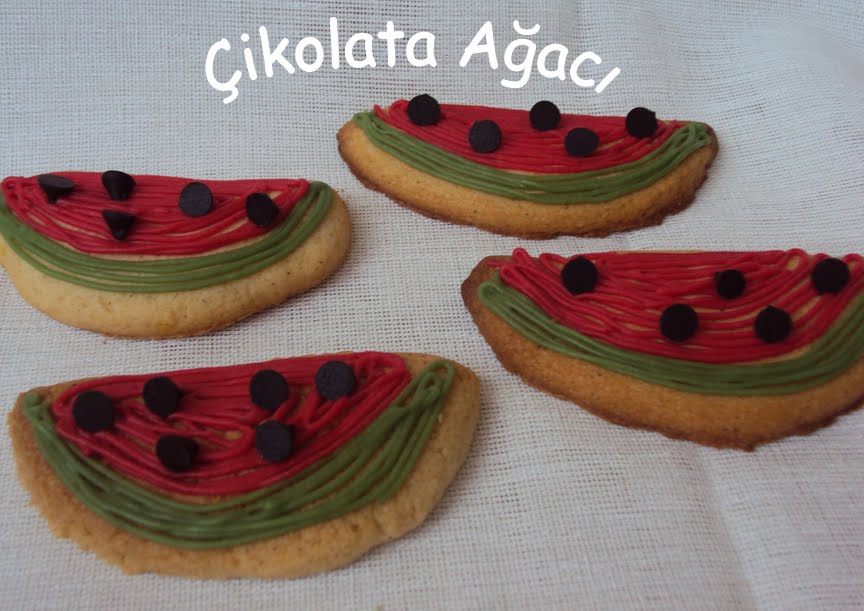 ÇİKOLATA AĞACI Karpuz Kurabiye