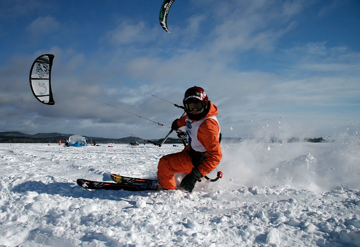 Race kite-ski