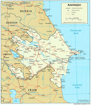 Map of Azerbaijan