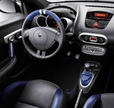 Renault Wind Gordini interior