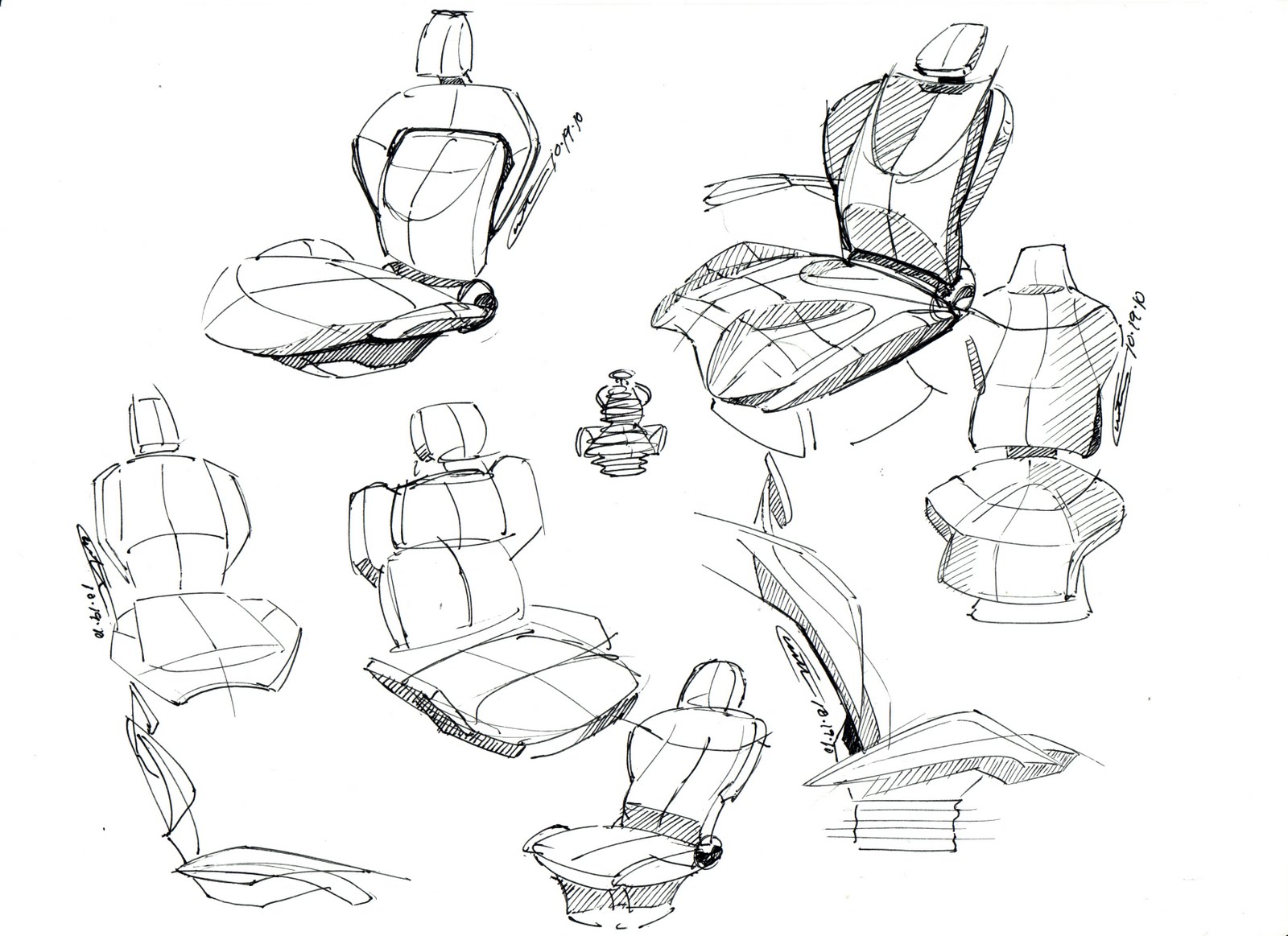 seat sketch