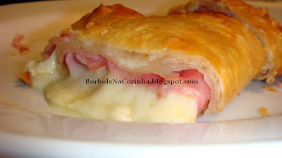 Rocambole de Massa de Pastel Rocambole de Massa de Pastel