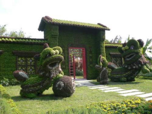 من أجمل الحدائق ، حديقة الصين العامة Parque+(3)
