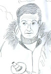 Jonathan Harris 1000 Days Lost in Space all artwork © by Leslie Covert Flory