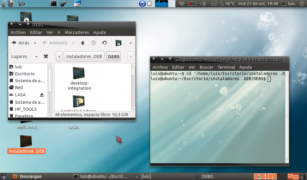 COMANDOS DE CONSOLA BASICOS PARA UBUNTU GNU/Linux