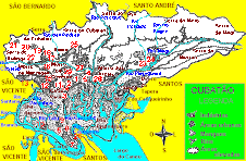 Cartografia-Mapa de Cubatão