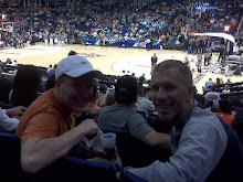 Stu and Kyle at a Sun's game