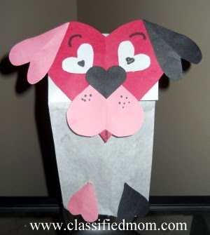 Preschool Crafts for Kids*: Valentine' s Day Heart Dog ...