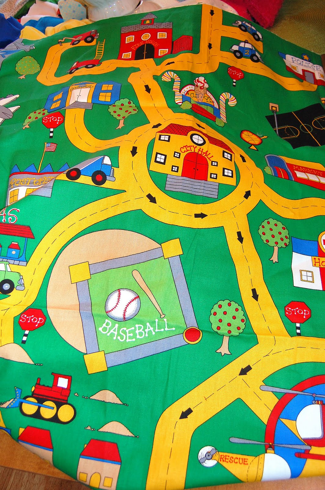 It's Good for the Heart Fabric Panel Car Mat