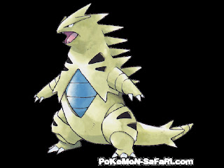 Tyranitar starts as a small