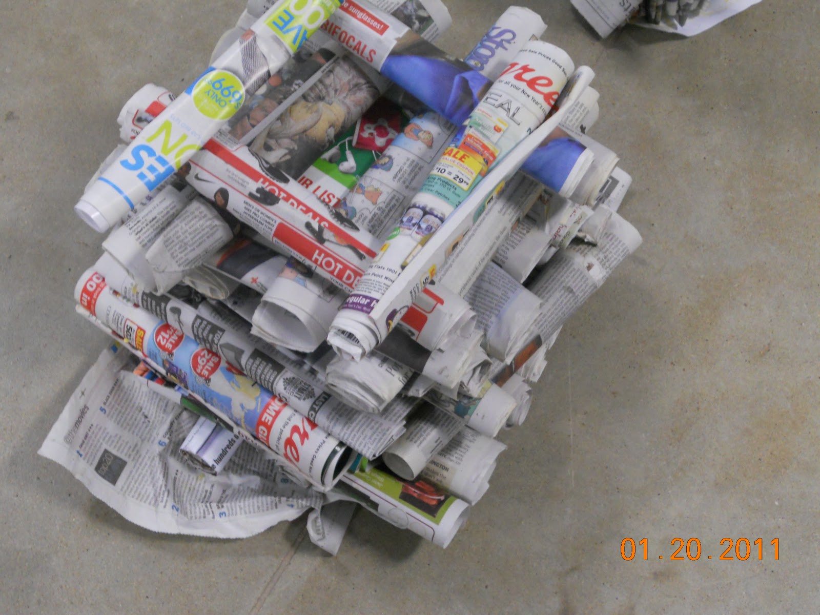 WASH Blog Newspaper Tower
