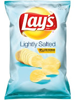 lays lightly salted potato chips