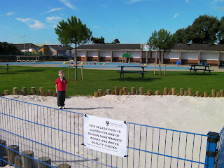 sandpit in waterpark southsea seafront