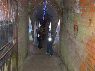 victorian access tunnels under the fort