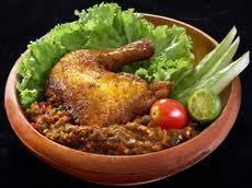 ayam penyet