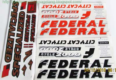 Stiker Sepeda