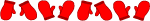 red mittens border