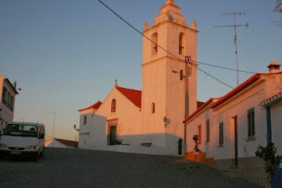 Rua de Alconxel Santana de Cambas e a Mina