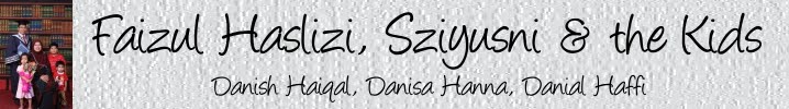 Faizul & Sziyusni Family