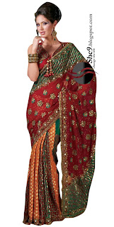 stylish and glamour saree Designs - She9 | Change the Life Style