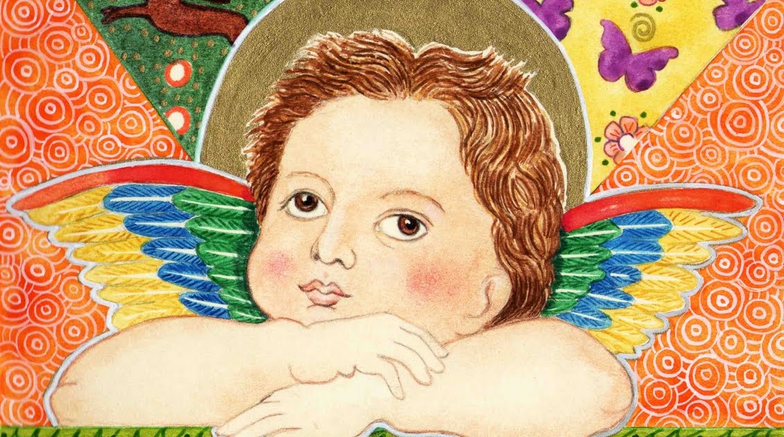 Milycha's Art Blog Tribute to Raphael's Cherub