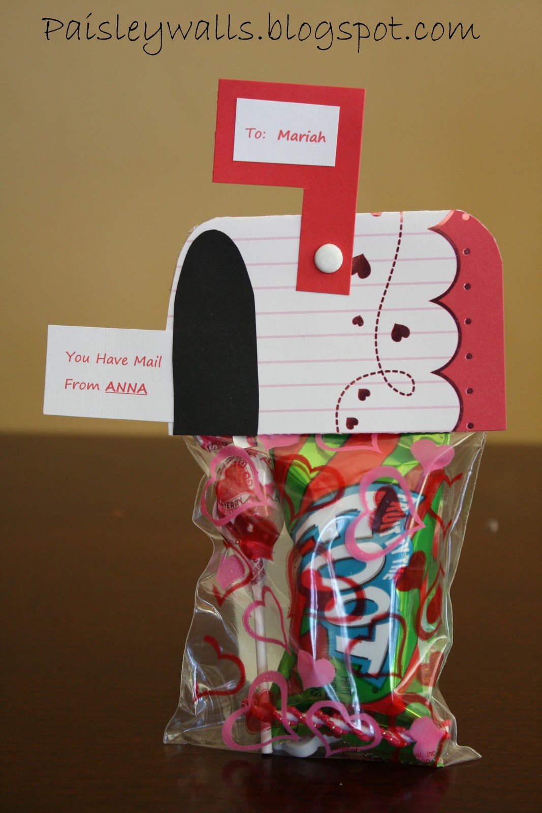 Paisley Walls Mailbox gift Bags