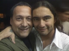 Marcos con Daniel Agostini