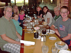 Alan, Laurel, Linda Lee, Hazel, Dev, Kris, Fred & Paul celebrate