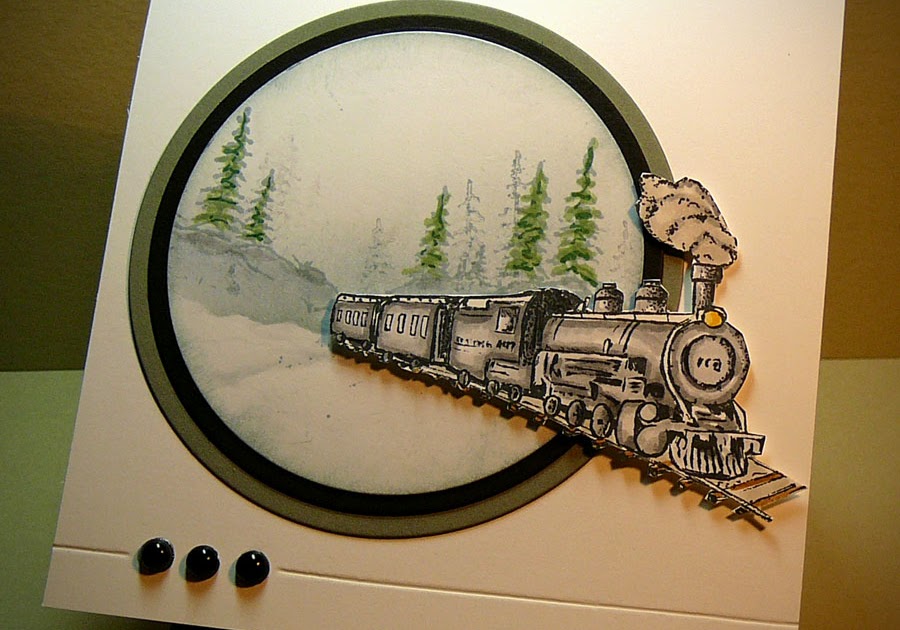 Crafting The  Train Card